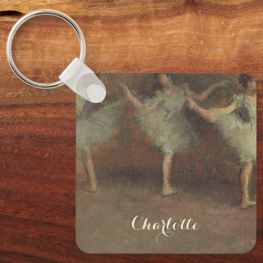 Voor de ballet van Edgar Degas,  kunst Sleutelhanger (Voorkant)