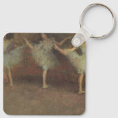 Voor de ballet van Edgar Degas,  kunst Sleutelhanger (Achterkant)