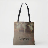 Voor de ballet van Edgar Degas,  kunst Tote Bag (Voorkant)