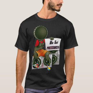 Voor de bas in je hoofd. t-shirt