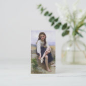 Voor de Bath - John William Waterhouse Visitekaartje (Staand voorkant)