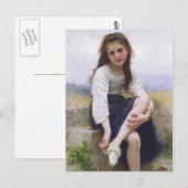 Voor de Bath van William Bougereau Briefkaart (Voorkant / Achterkant)