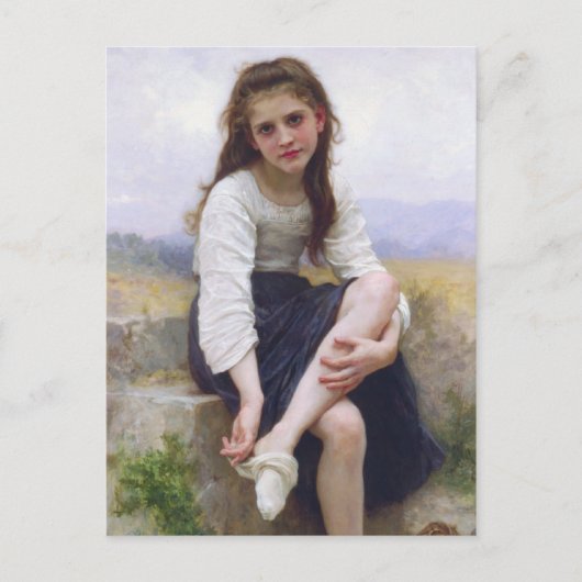 Voor de Bath van William Bougereau Briefkaart (Voorkant)