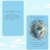 Voor de bescherming van geliefden Angel Prayer Kaa Visitekaartje