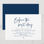 Voor de beste dag, de repetitie van het huwelijk I Kaart (Voorkant / Achterkant)