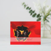 Voor de beste mama ter wereld! briefkaart (Staand voorkant)