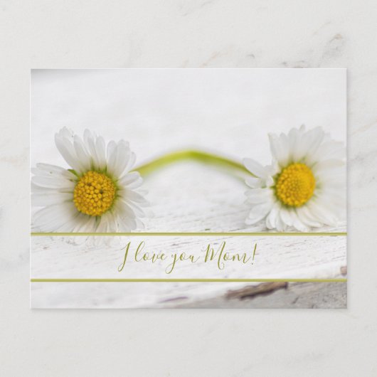 Voor de beste mama ter wereld op moederdag! p briefkaart (Voorkant)