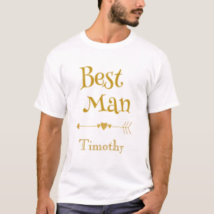 Voor de beste man t-shirt