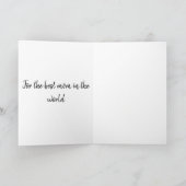 Voor de beste moeder ter wereld. kaart (Binnen)