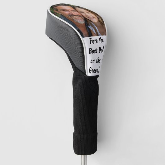 Voor de Beste Papa Golfheadcover (Schuin)
