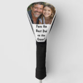Voor de Beste Papa Golfheadcover (Voorkant)