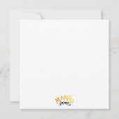 Voor de beste papa Vaderdag regenboog modern Feestdagenkaart (Achterkant)