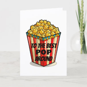 Voor de beste POP in de buurt Vaderdag Kaart