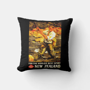 Voor de beste sport ter wereld ~ Nieuw-Zeeland Kussen
