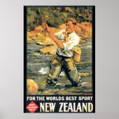 Voor de beste sport ter wereld Nieuw-Zeeland Poster (Voorkant)