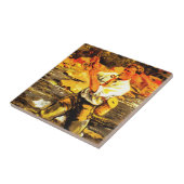 Voor de beste sport ter wereld ~ Nieuw-Zeeland Tegeltje (Zijkant)