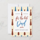 Voor de beste vader ooit - Vaderdag Bedankkaart (Voorkant)