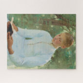 Voor de bevestiging door Helene Schjerfbeck Legpuzzel (Horizontaal)