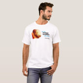 Voor de biologie vertelt het boek me... t-shirt (Voorkant volledig)