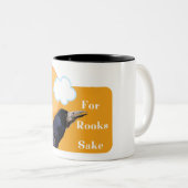 voor de boeg tweekleurige koffiemok (Voorkant rechts)