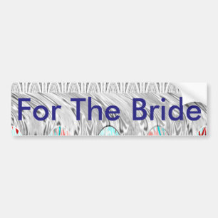 Voor de bride bumpersticker