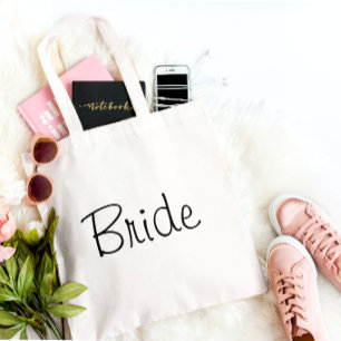 Voor de bride grote tote bag