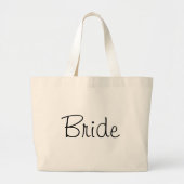 Voor de bride grote tote bag (Voorkant)