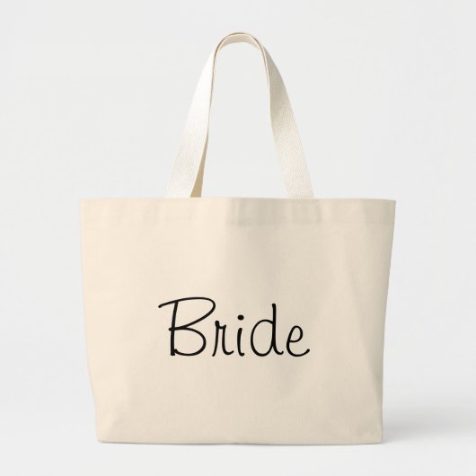 Voor de bride grote tote bag (Voorkant)