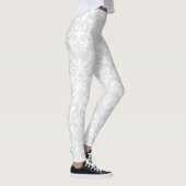 Voor de bruid - White Damask Leggings (Rechts)