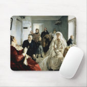 Voor de bruiloft, 1880 muismat (Met muis)