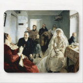 Voor de bruiloft, 1880 muismat (Voorkant)