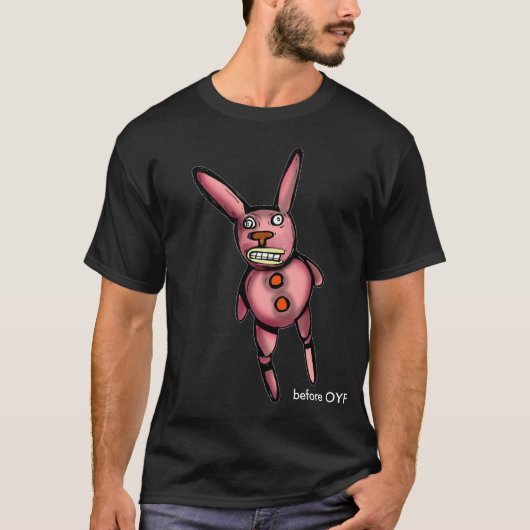 voor de bunny, vóór OYF T-shirt (Voorkant)