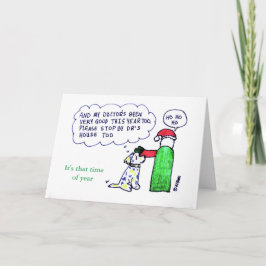 Voor de dierenarts ALL IN YOUR DOGS DAY Holiday Kaart