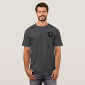 voor de DJ... een coole postzegel T-shirt (Voorkant volledig)