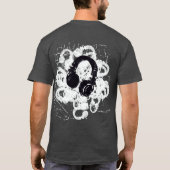 voor de DJ... een coole postzegel T-shirt (Achterkant)