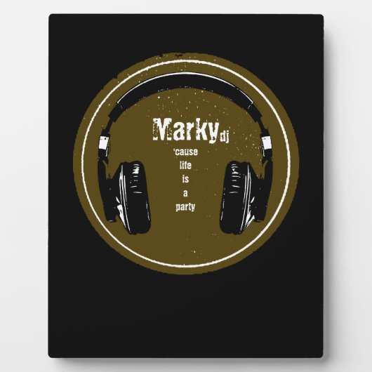 voor de dj fotoplaat (Voorkant)