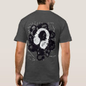 voor de DJ... hoofdtelefoon T-shirt (Achterkant)