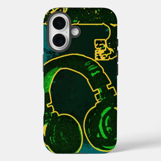 voor de dj / muziek Case-Mate iPhone case (Achterkant)