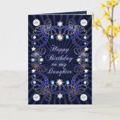 Voor de dochter een verjaardagskaart met massa's j kaart (Gele Bloem)