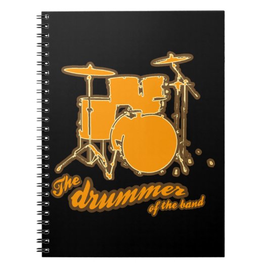 Voor de drummer notitieboek (Voorkant)