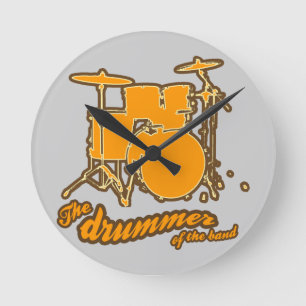 Voor de drummer ronde klok