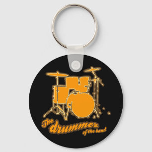 Voor de drummer sleutelhanger