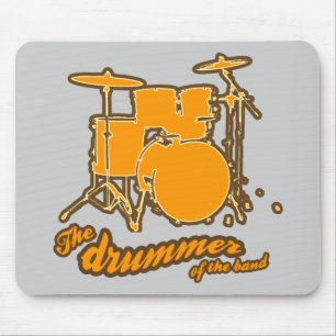 Voor de drummer trommels muismat