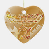 Voor de dwarssiertekens keramisch ornament (Achterkant)