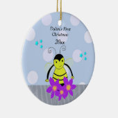 Voor de eerste kerstmis van Bee Baby Keramisch Ornament (Rechts)