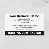 Voor de gek houden Visitekaartje QR-code van aanne (Voorkant)