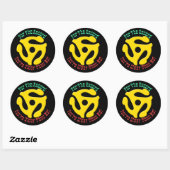 VOOR DE GESCHIEDENIS door Jeff Willis Art Ronde Sticker (Vel)
