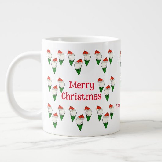 Voor de golfer in je leven grote koffiekop (Links)