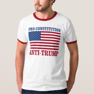 Voor-de-grondwet Anti-Trump - Anti-Trump - T-shirt