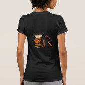 Voor de haan kraait t-shirt (Achterkant)